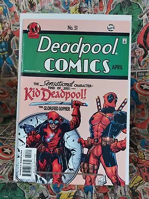 Buy Deadpool Comics #51 VF+ 1st Kid Deadpool Detective Comics #31 Homage Cover • 9.95£