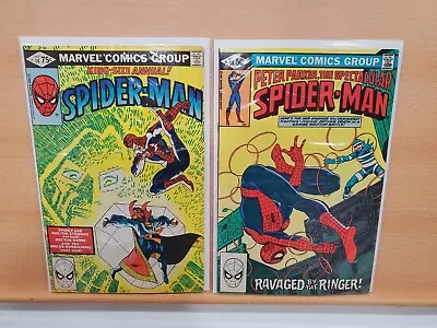 Buy 1980 Marvel Spectacular Spider-Man King Sized Annual #14 & #58 Both VF+ 8.5 • 11.15£