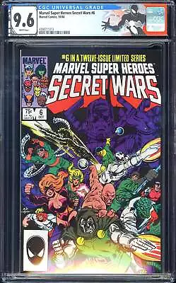 Buy Marvel Super Heroes Secret Wars #6 CGC 9.6 (1984) 1st Julia Carpenter! L@@K! • 91.61£