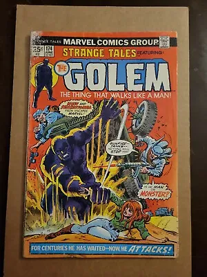 Buy Strange Tales #174 FN- 1st Appearance & Origin Of Golem MVS Intact Marvel 1974 • 19.79£