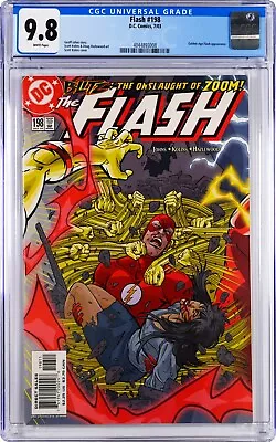 Buy Flash #198 CGC 9.8 (Jul 2003, DC) Geoff Johns, Scott Kolins, 2nd Zoom App. • 60.32£