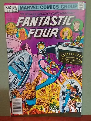 Buy Fantastic Four #205 (1979) 1st Team App. The Nova Corps   9.0 • 15.98£