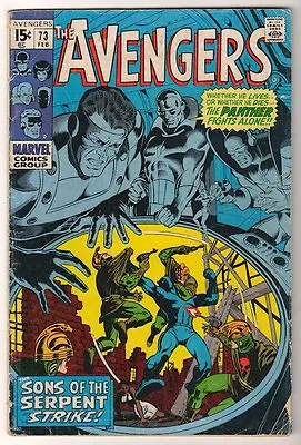 Buy MARVEL Comics AVENGERS  #73 1970  VG Sons Of The Serpent • 13.99£