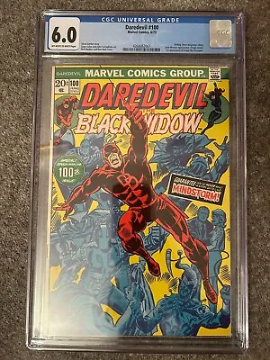 Buy Daredevil #100 Cgc 6.0 1973 - Daredevil And Black Widow - Marvel Comics • 47£