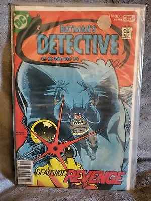 Buy Detective Comics #474 (1978) - Deadshot's Revenge - 1st Bronze Age! • 59.37£