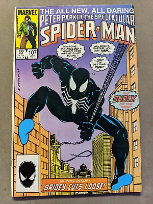 Buy The Spectacular Spiderman #107, Marvel Comics, 1st Sin-Eater, 1985, FREE UK POST • 25.99£