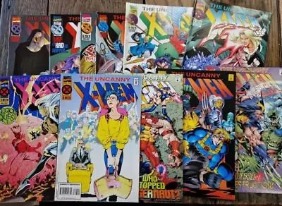 Buy The Uncanny X-Men 318,320,322-324,326-331 : Marvel Comics • 15£