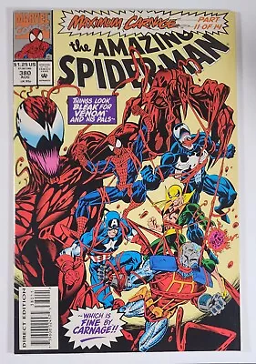 Buy Amazing Spider-Man #380 High Grade Maximum Carnage Marvel 1993 • 4.01£