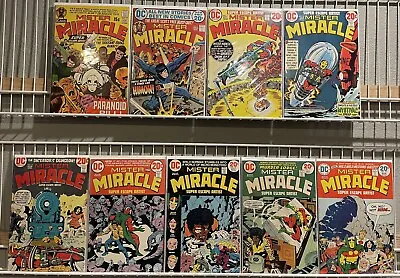 Buy Mister Miracle #3,9,11-13,15-18 FN-/VF DC (1971) - Jack Kirby's 4th World • 40.15£