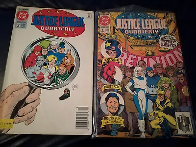 Buy Justice League Quarterly  #3,7 Two Issue Lot 1991/92 Giant Size • 2£