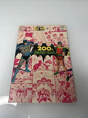 Buy Vintage DC Comics BATMAN #200 First Neal Adams Art On Batman 1968  • 56.21£