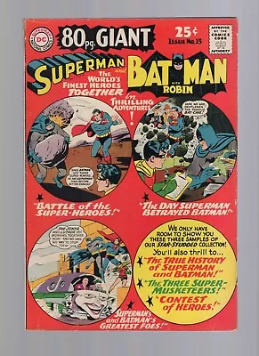 Buy 80 Page Giant #15 - Superman & Batman - Joker & Luthor Cover - Mid Grade Plus • 31.96£