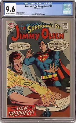 Buy Superman's Pal Jimmy Olsen #129 CGC 9.6 1970 1497211001 • 131.92£