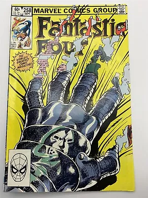 Buy FANTASTIC FOUR #258 John Byrne Marvel Comics 1983 FN • 3.95£