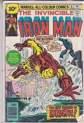 Buy Marvel Comics Iron Man Vol. 1 #87 June 1976 Fast P&p Same Day Dispatch • 9.99£