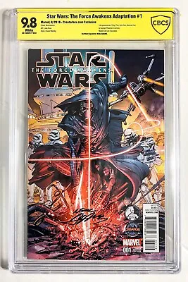 Buy Star Wars The Force Awakens Adaptation #1 Comic - 9.8 Signed By Neal Adams Cbcs  • 154.71£