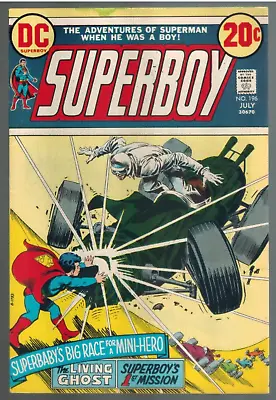Buy Superboy 196  Superbaby's Big Race!   1973  VF-  DC Comic • 5.59£