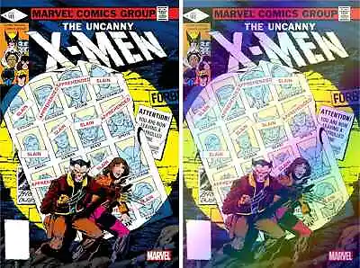 Buy UNCANNY X-MEN #141 (REGULAR/FOIL FACSIMILE EDITION SET)(2023) ~ Marvel PRE-SALE • 12.21£