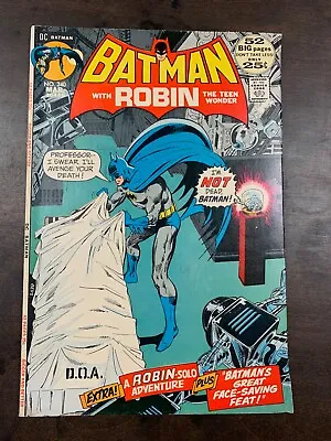 Buy BATMAN COMICS #240 BATMAN 1972  Fn+ • 31.77£
