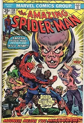 Buy Marvel Comics Amazing Spider-Man Volume 1 Book #138 Nice Mid Grade 1974 • 10.27£