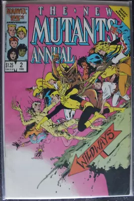Buy New Mutants Annual 2 - 1st Appearance Of Psylocke • 22.95£