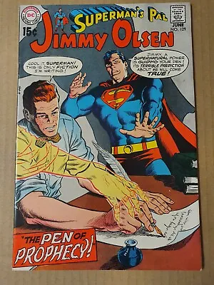 Buy JIMMY OLSEN # 129 (The PEN Of PROPHECY - JUNE 1970) VF • 11.95£