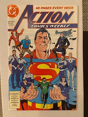 Buy Action Comics #601 Comic Book  1st App 2nd Secret Six, Death Of Katma Tui • 2.60£