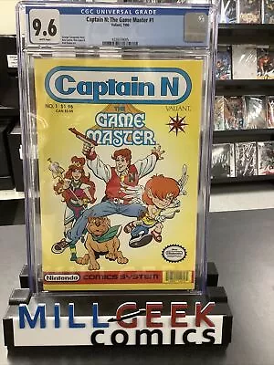 Buy Captain N: The Game Master # 1 NINTENDO - Valiant Comics 1990 - CGC 9.6 • 198.58£