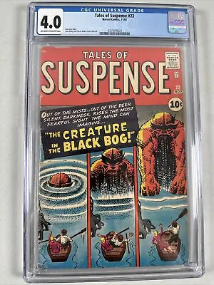 Buy Marvel Comics Tales Of Suspense #23 1961 CGC Graded 4.0 Stan Lee/Kirby/Ditko! • 115.19£