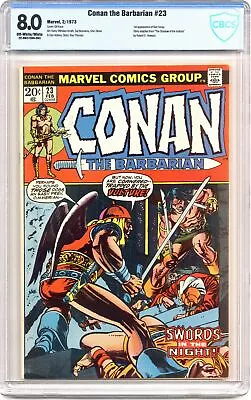 Buy Conan The Barbarian #23 CBCS 8.0 1973 22-0B37CB6-003 1st App. Red Sonja • 295.15£