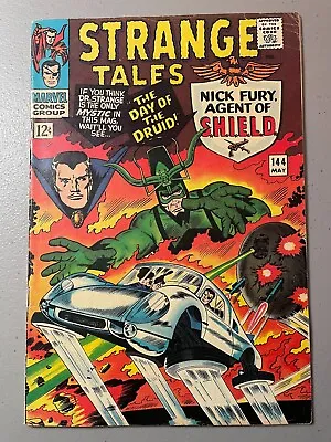 Buy Strange Tales #144 (1966) - 1st Jasper Sitwell - Very Good / Fine (5.0) • 17.74£