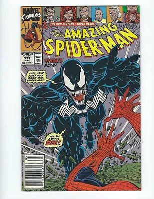 Buy Amazing Spider-Man #332 VF-Erik Larsen Venom Returns! Newsstand  Combine Ship • 15.76£