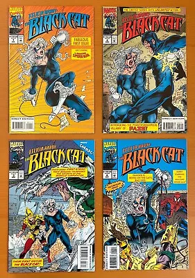 Buy Black Cat #1, 2, 3 & 4 Complete Series (Marvel 1994) 4 X NM Comics • 49.50£