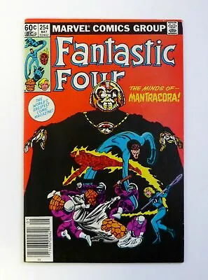 Buy Fantastic Four #254 Marvel Comics Mantracora Newsstand Edition FN 1983 • 1.89£