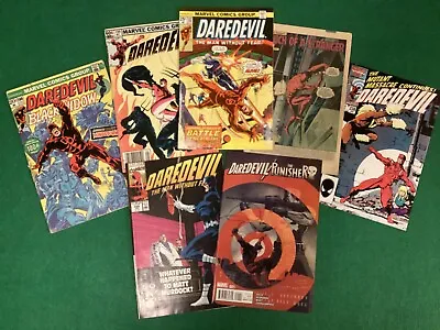 Buy Daredevil Marvel Comics Lot Of 7 Includes Daredevil #132 (2nd Bullseye) • 15.98£