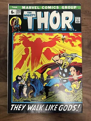 Buy The Mighty Thor Issue #203 ****** Grade Fn- • 6.49£