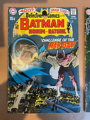 Buy Detective Comics #400  Batman  1st Man-Bat  1970  Key  Neal Adams Art  Batgirl • 198.23£