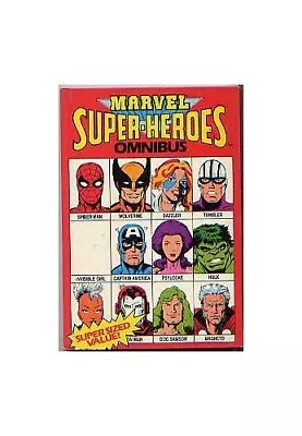 Buy Marvel Superheroes Omnibus 1988 Hardback Book The Cheap Fast Free Post • 3.60£