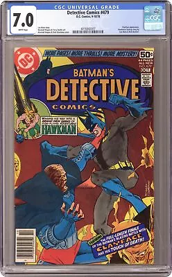 Buy Detective Comics #479 CGC 7.0 1978 4016842007 • 28.77£