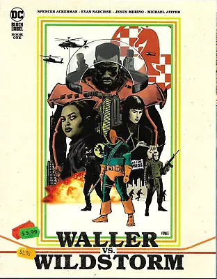Buy Waller Vs Wildstorm #1 (of 4)  Jorge Fornes Cover  Dc Black Label  May 2023  Nm • 6.99£