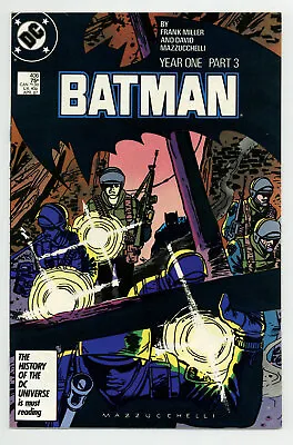 Buy Batman #406 9.2 High Grade Year 1 Frank Miller Story White Pages 1987 B • 25.71£