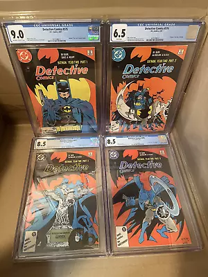 Buy Lot Of 4 CGC Detective Comics #575-578 Batman Year Two Todd McFarlane Art • 119.93£