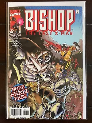 Buy Bishop The Last X-Man 9 High Grade Marvel Comic Book D72-177 • 7.91£