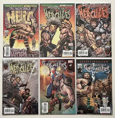 Buy Incredible Hercules #112-121 World War Hulk Aftersmash Secret Invasion + Promos • 23.64£