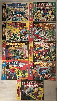 Buy Spider-man Comics Weekly 211 212 213 214 216 217 218 219 220 Marvel UK 1977 • 29.99£