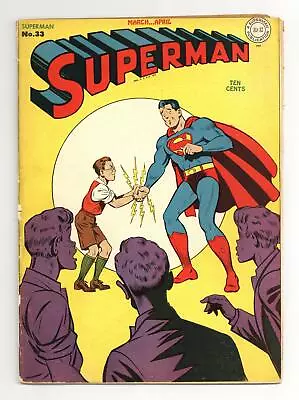 Buy Superman #33 VG+ 4.5 1945 3rd App. Mxyztplk • 451.73£