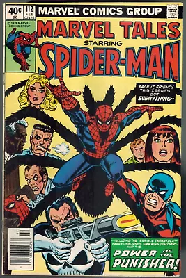 Buy Marvel Tales 112  Tarantula!  Punisher! (rep Amazing Spider-Man 135) 1980 Fine+ • 7.08£