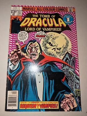 Buy Vintage Marvel Comics The Tomb Of Dracula No. 55 April 1977 Comic  • 0.99£