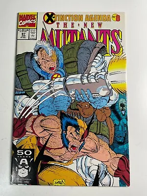 Buy New Mutants #97 Copper Age Marvel Comic Book Signed Louise Simonson • 23.98£