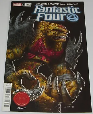 Buy Fantastic Four No 27 Marvel Comic Limited Knullified Variant Cover February 2021 • 3.99£